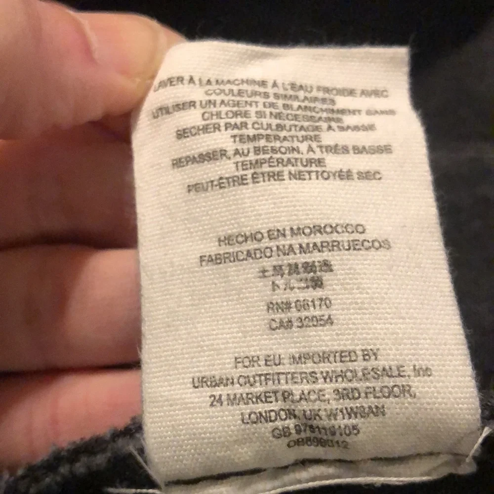 Free People sz XS We the Free Rumors black jean jacket - Picture 7 of 7
